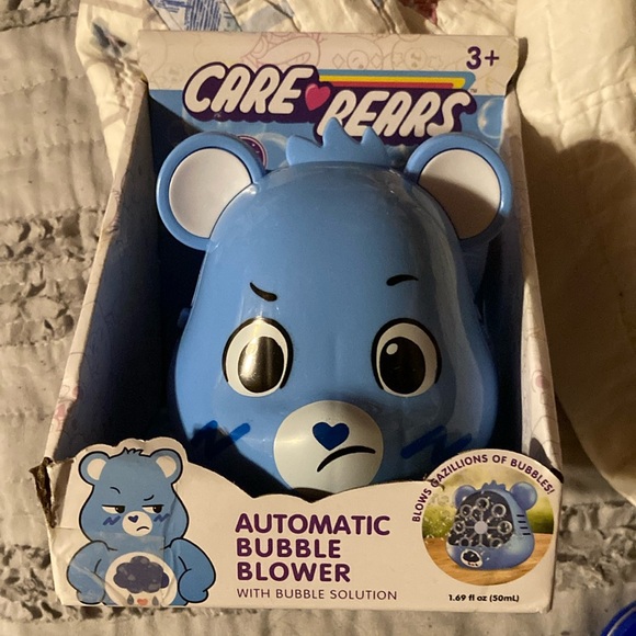 Care Bears | Toys | Care Bears Blue Automatic Bubble Blower | Poshmark